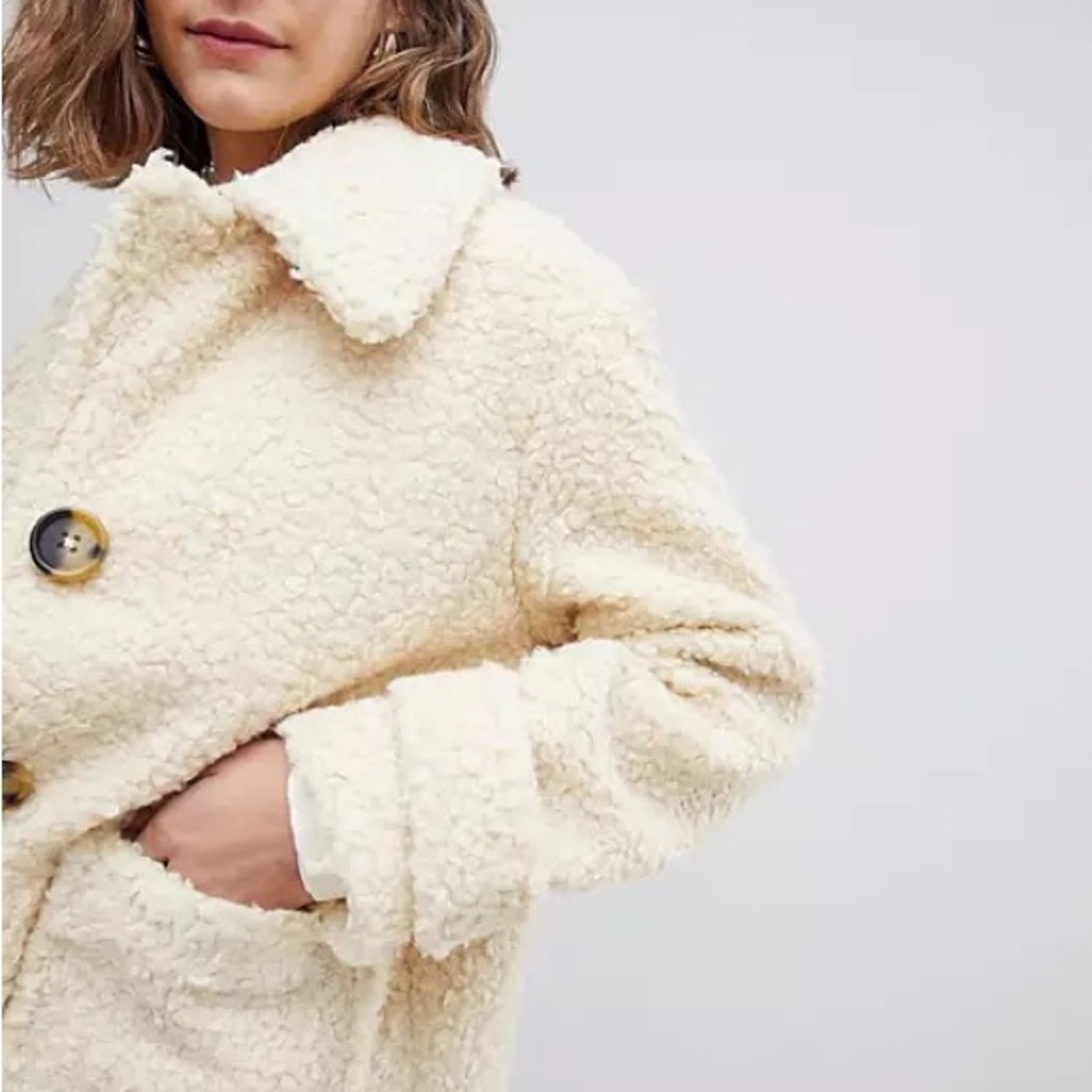 HP✨FREE PEOPLE So Soft Cozy Peacoat - Picture 4 of 13